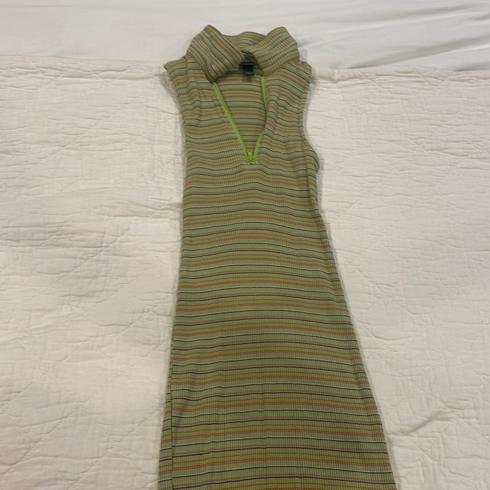 Wild Fable Dress. Green Multi Stripe from Target. Used. size Small.